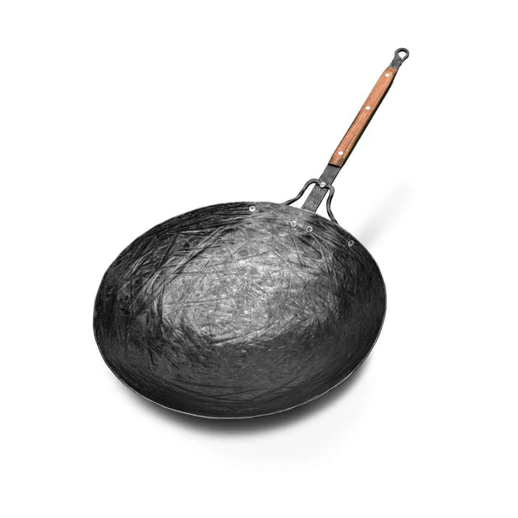 kovani wok sa drskom i postoljem